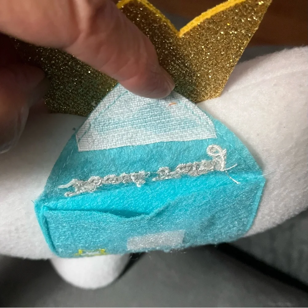 Tooth Fairy pillow. Pocket in back to put the tooth. Christmas - Picture 2 of 6